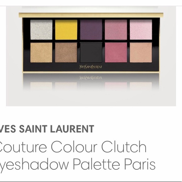 YSL COUTURE COLOUR CLUTCH EYESHADOW PALETTE PARIS remove palette is a clutch - Picture 2 of 4